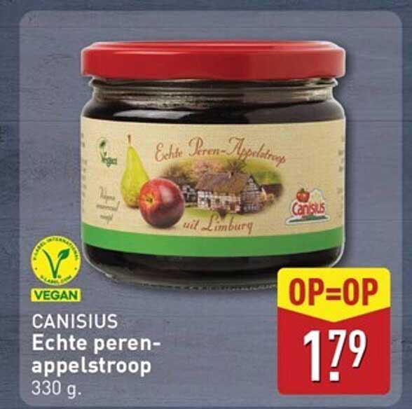 CANISIUS Echte peren-appelstroop 330 g