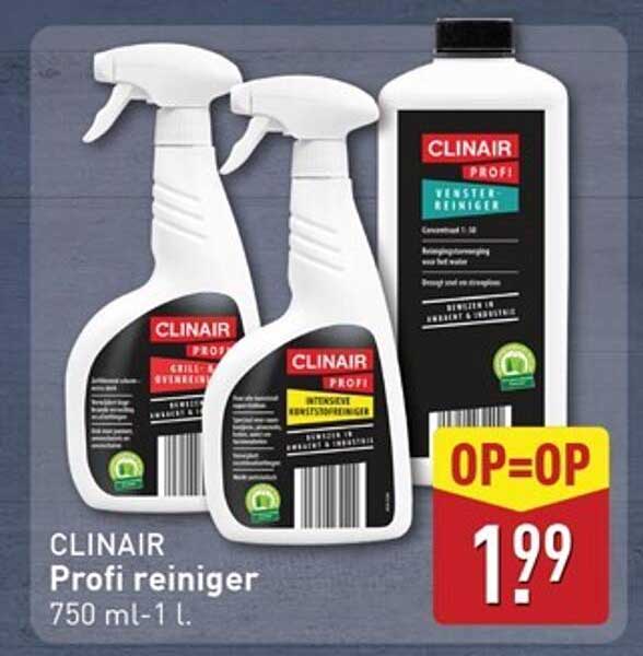 CLINAIR Profi reiniger 750 ml-1 l.
