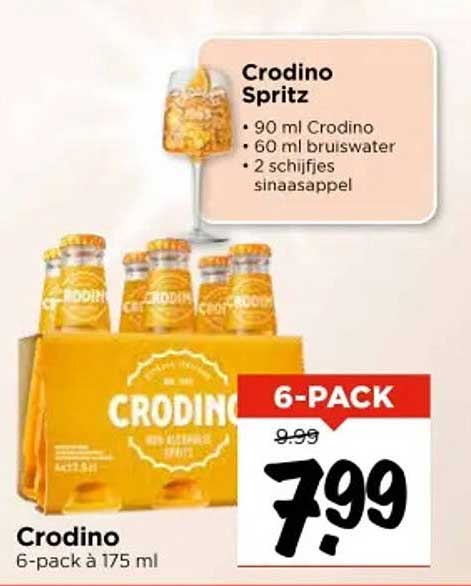 Crodino 6-pack à 175 ml