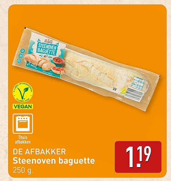 DE AFBAKKER Steenoven baguette