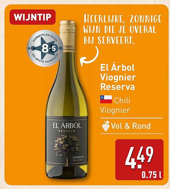 El Árbol Viognier Reserva