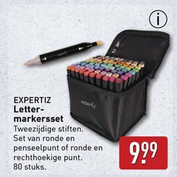 EXPERTIZ Letter-markerset