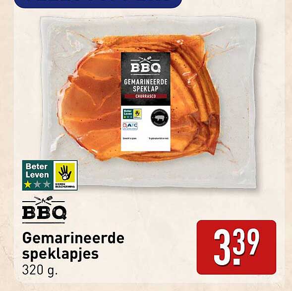 Gemarineerde speklapjes
