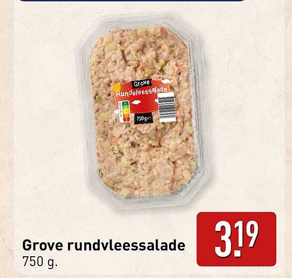 Grove rundvleessalade