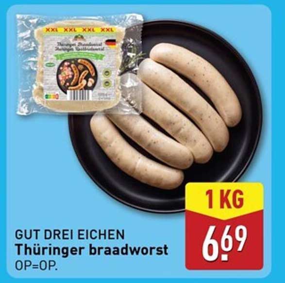 GUT DREI EICHEN Thüringer braadworst