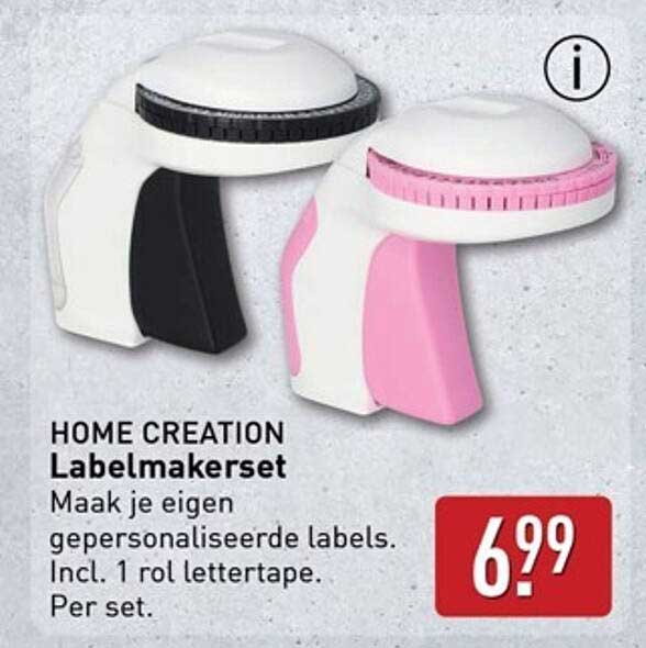 HOME CREATION Labelmakerset