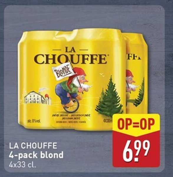 LA CHOUFFE 4-pack blond