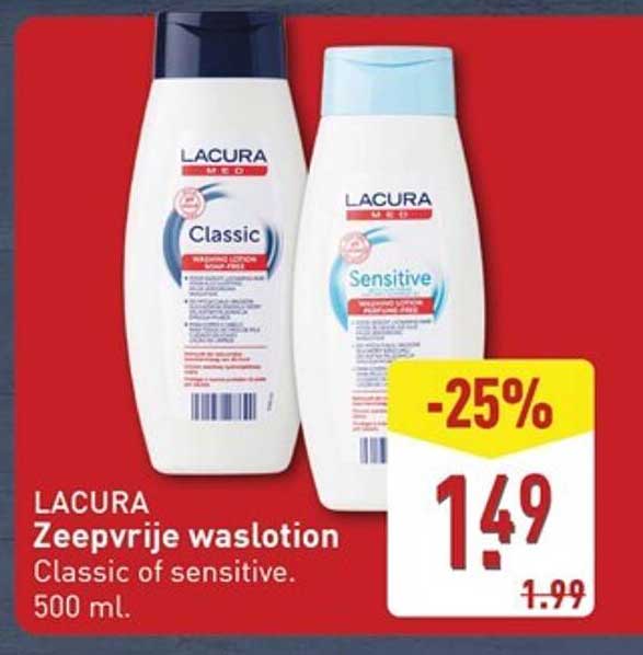 LACURA Zeeppvrije waslotion