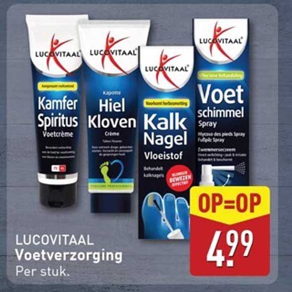 LUCOVITAAL Voetverzorging Per stuk.