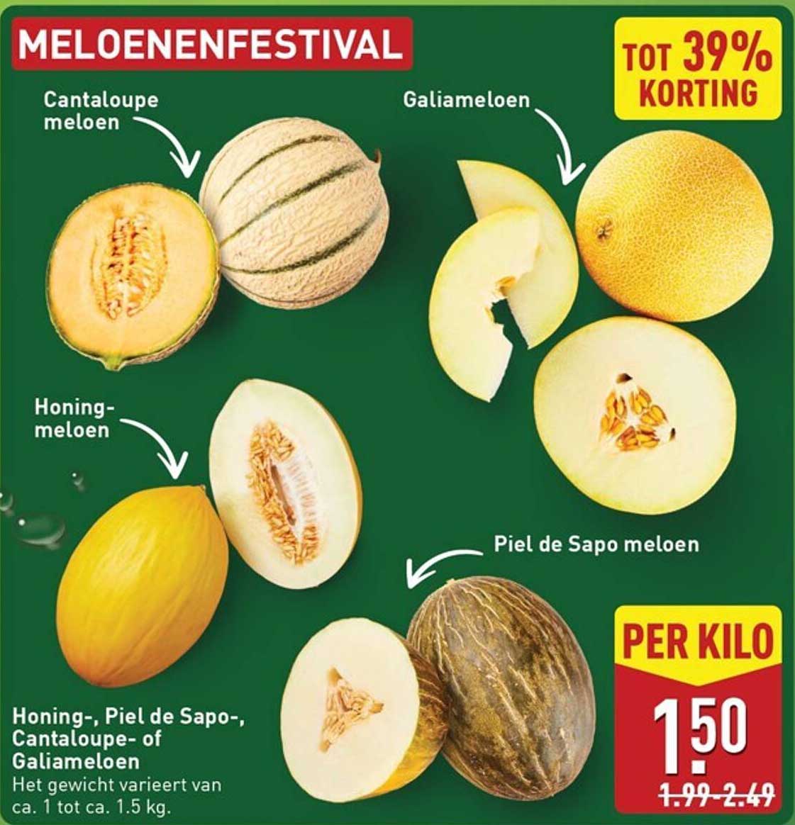 Meloenenfestival - Tot 39% korting