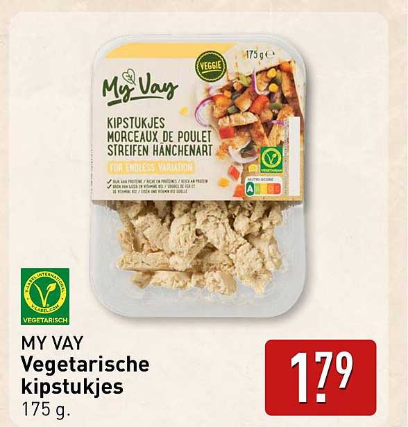 MY VAY Vegetarische kipstukjes