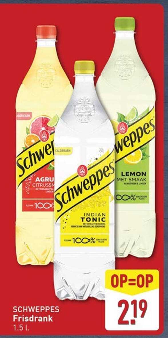 SCHWEPPES Frisdrank 1.5 L