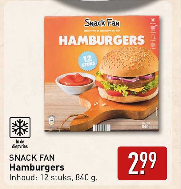 SNACK FAN Hamburgers