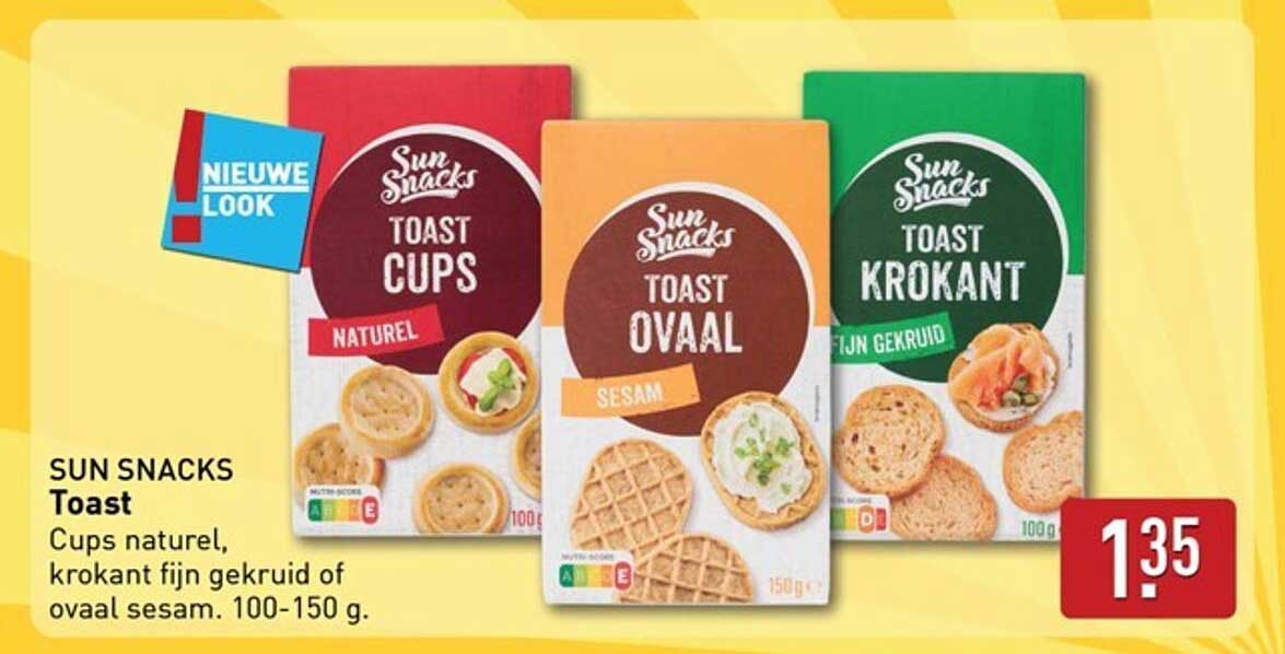 SUN SNACKS Toast