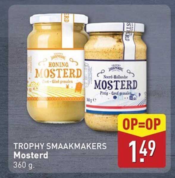 TROPHY SMAAKMAKERS Mosterd