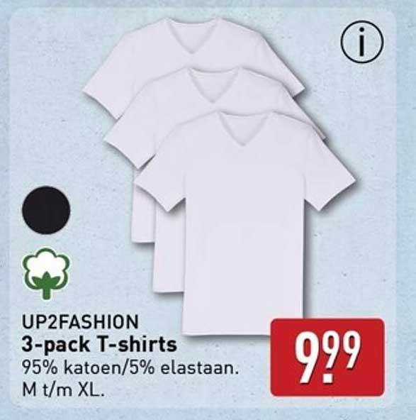 UP2FASHION 3-pack T-shirts