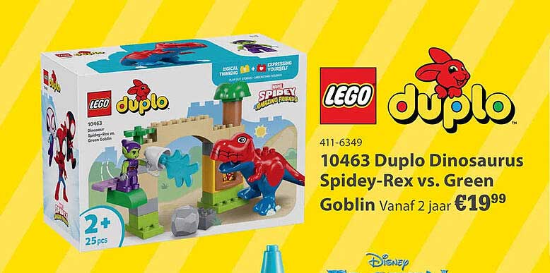 10463 Duplo Dinosaurus Spidey-Rex vs. Green Goblin