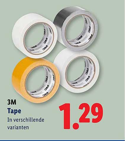 3M Tape In verschillende varianten