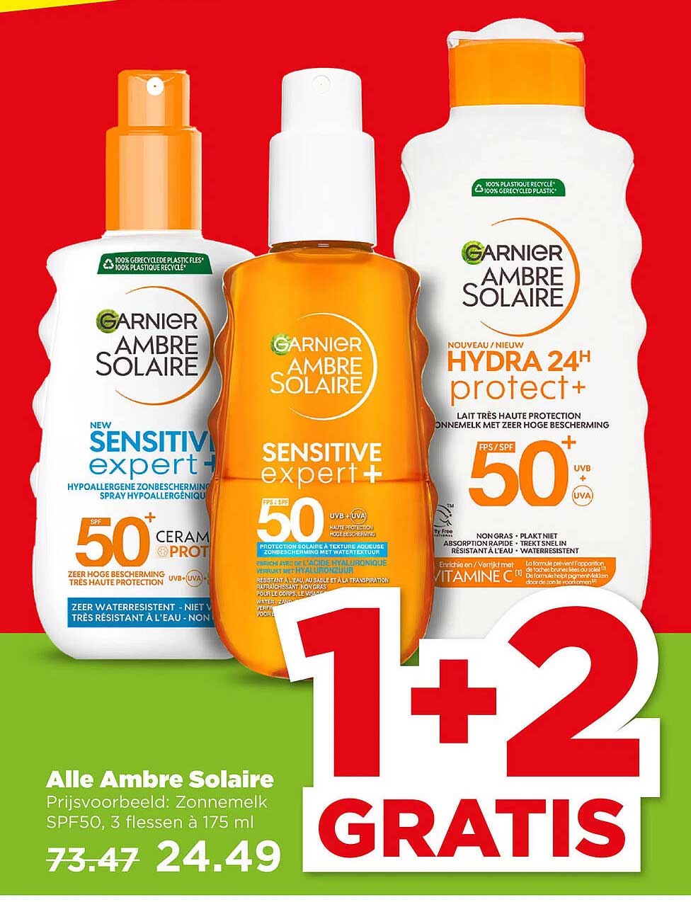 Alle Ambre Solaire 1+2 GRATIS