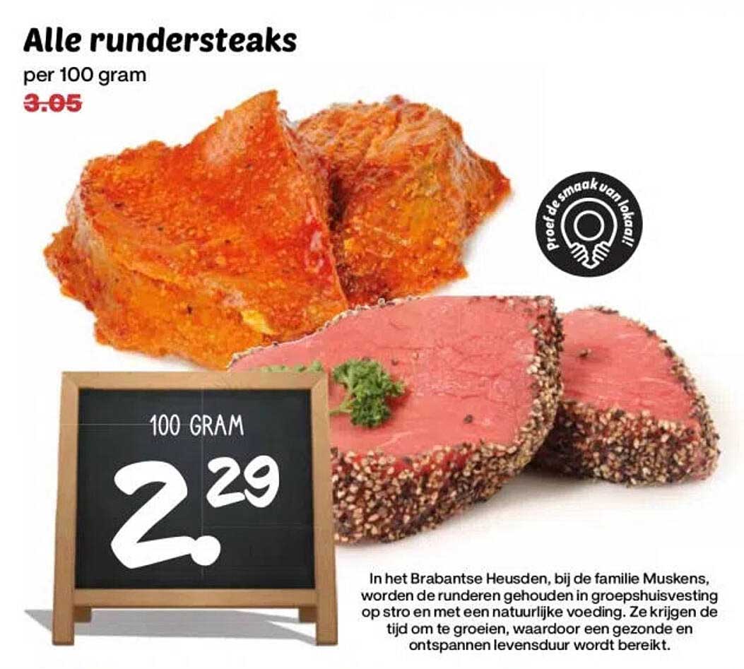 Alle rundersteaks