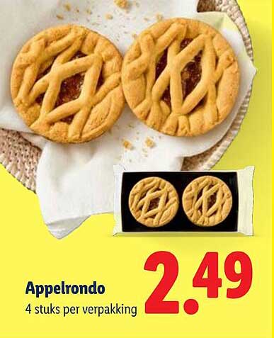 Appelrondo 4 stuks per verpakking