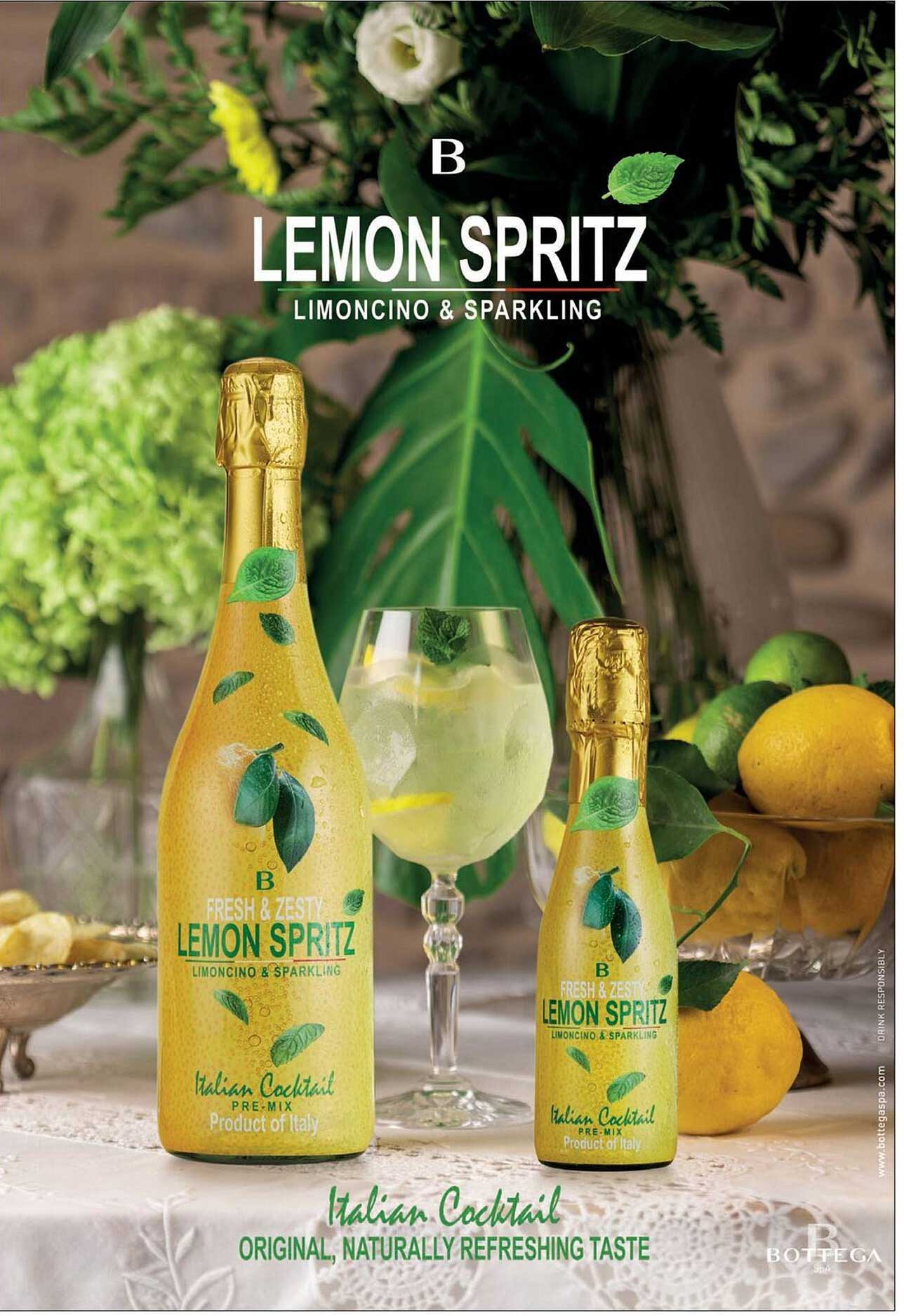 B Lemon Spritz Limoncino & Sparkling