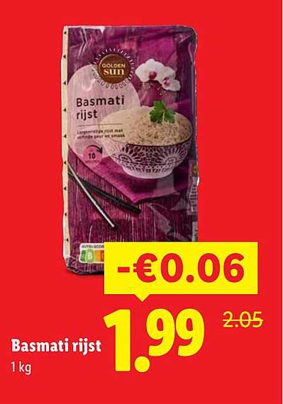 Basmati rijst 1 kg