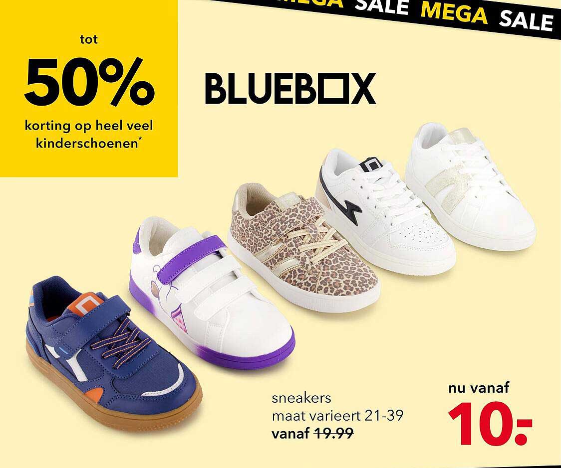 BLUEBOX sneakers maat varieert 21-39