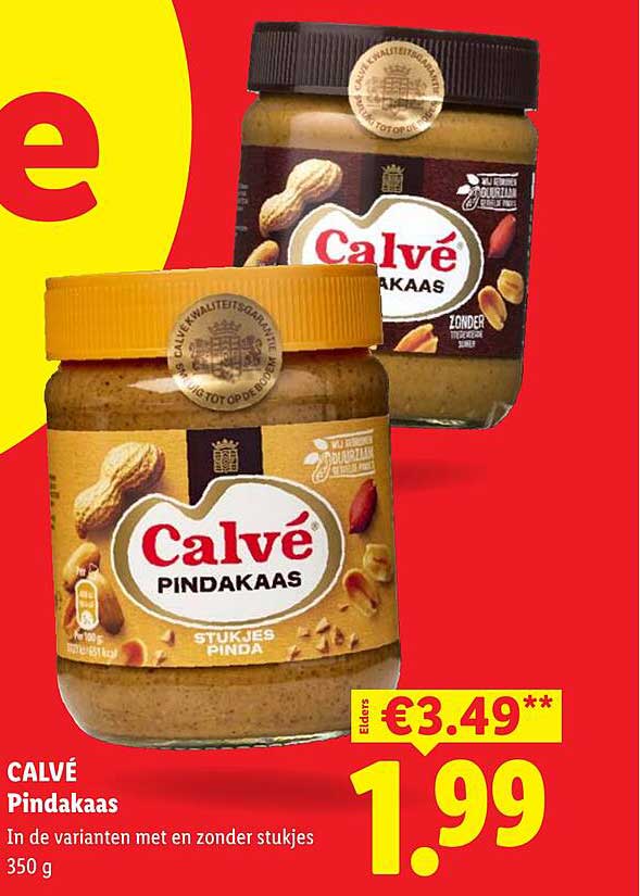 Calvé Pindakaas