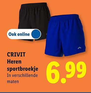 CRIVIT Heren sportbroekje In verschillende maten