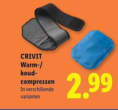 CRIVIT Warm-/koud-compressen In verschillende varianten
