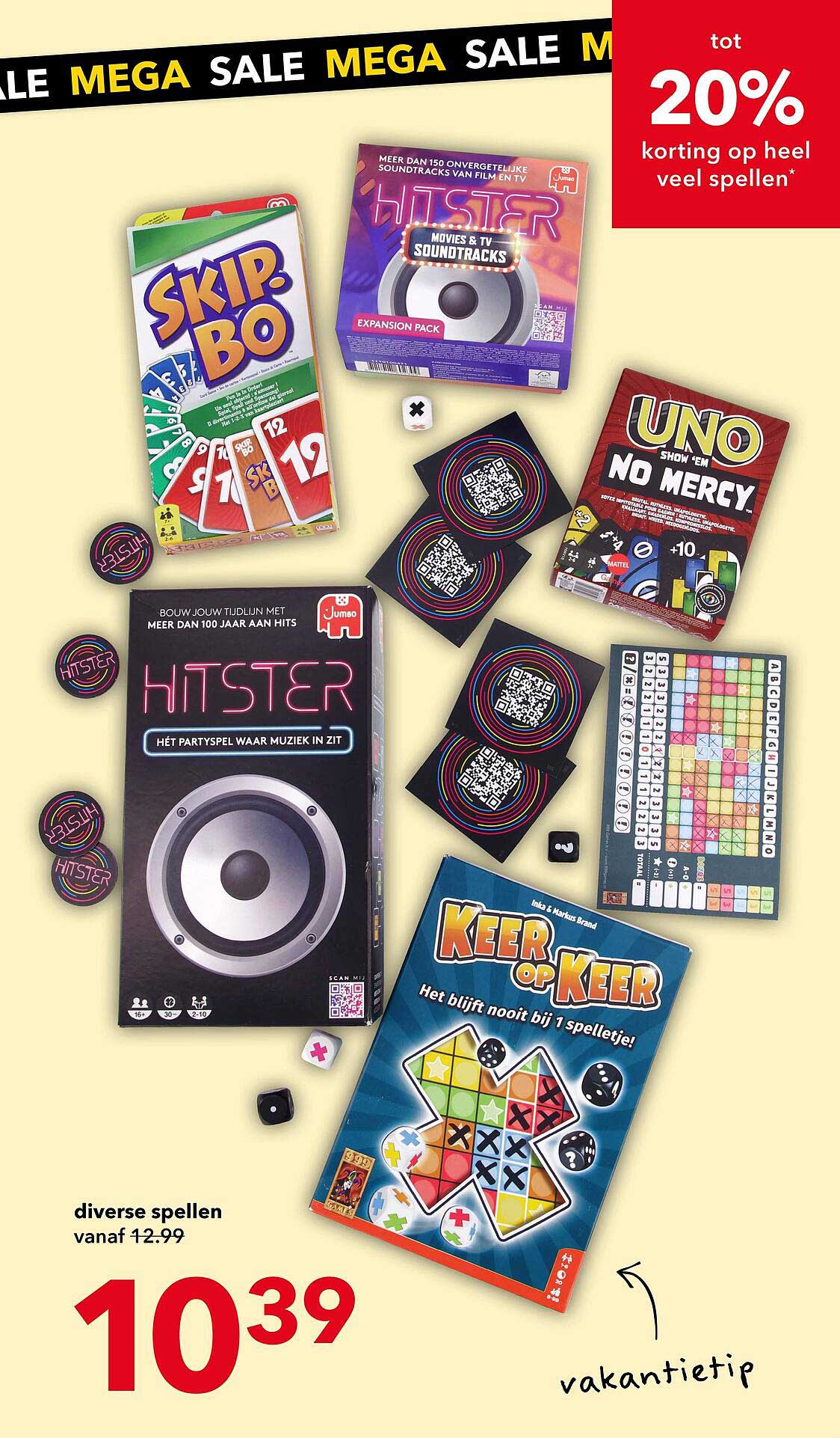 diverse spellen