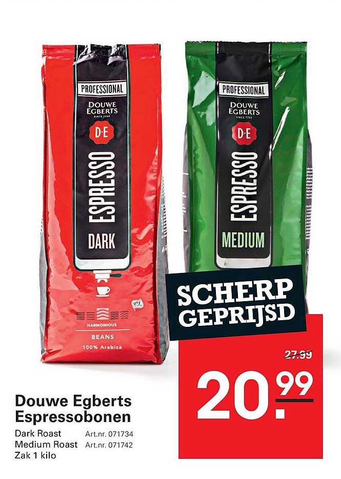 Douwe Egberts Espressobonen