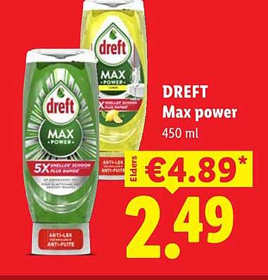Dreft Max power 450 ml