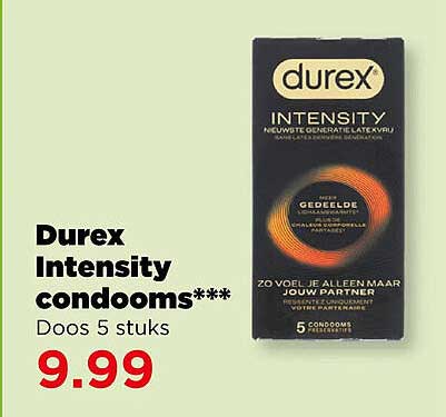Durex Intensity condooms*** Doos 5 stuks