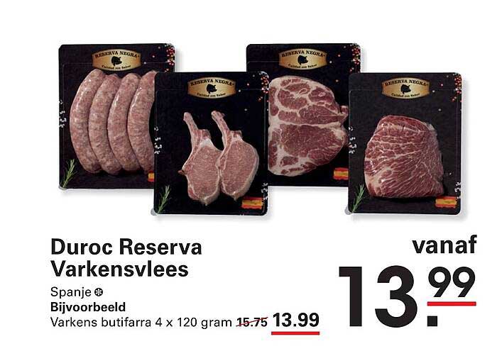 Duroc Reserva Varkensvlees