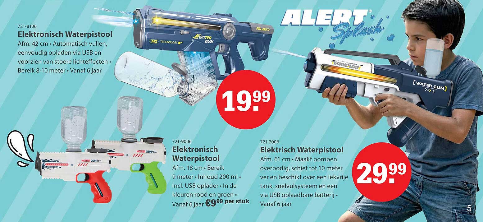 Elektronisch Waterpistool