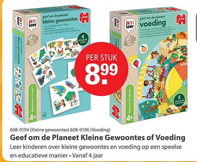 Geef om de Planeet Kleine Gewoontes of Voeding