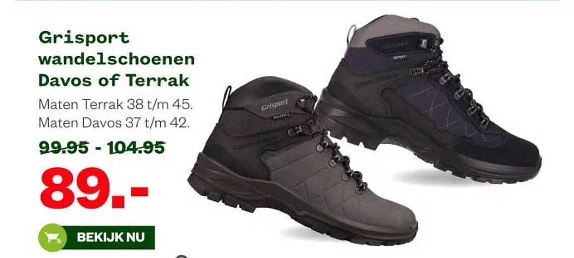 Grisport wandelschoenen Davos of Terrak