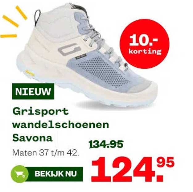 Grisport wandelschoenen Savona 10.- korting