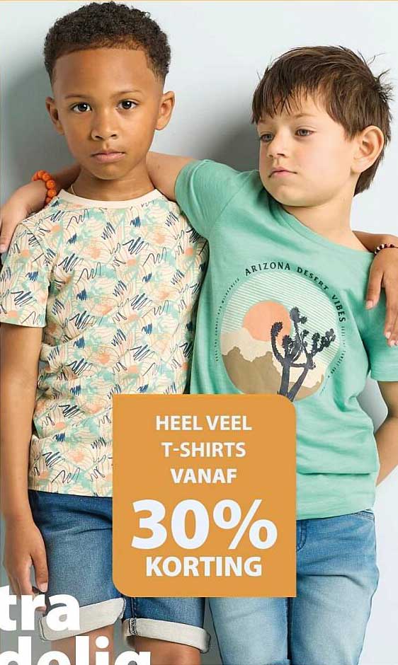 HEEL VEEL T-SHIRTS VANAF 30% KORTING