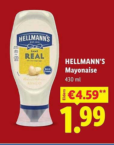 HELLMANN'S Mayonaise 430 ml