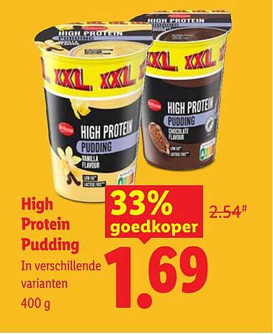 High Protein Pudding