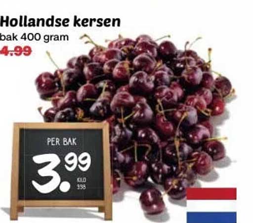 Hollandse kersen bak 400 gram
