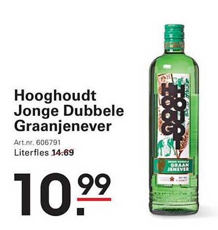 Hooghoudt Jonge Dubbele Graanjenever