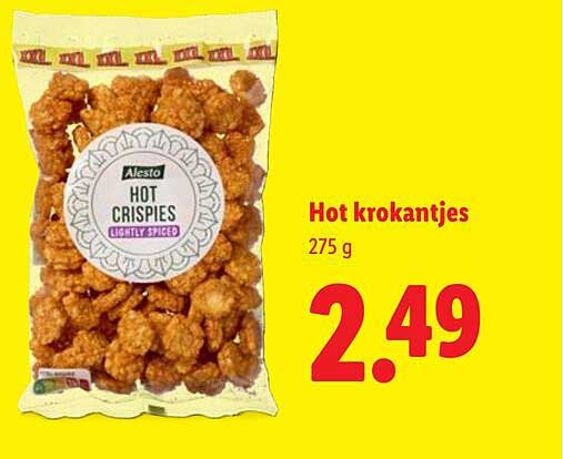 Hot krokantjes 275 g