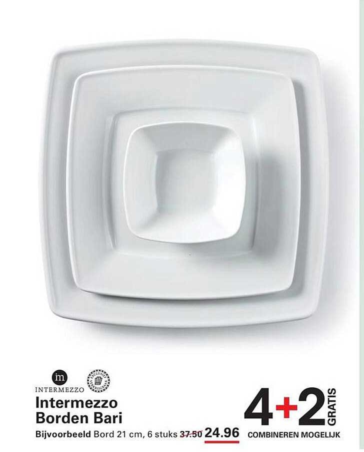 Intermezzo Borden Bari 4+2 GRATIS