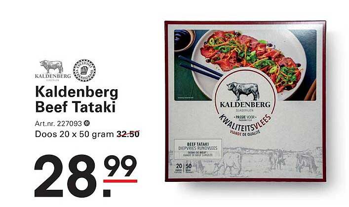 Kaldenberg Beef Tataki