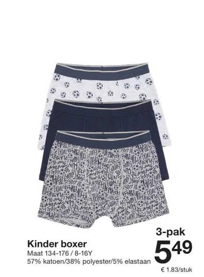 Kinder boxer 3-pak