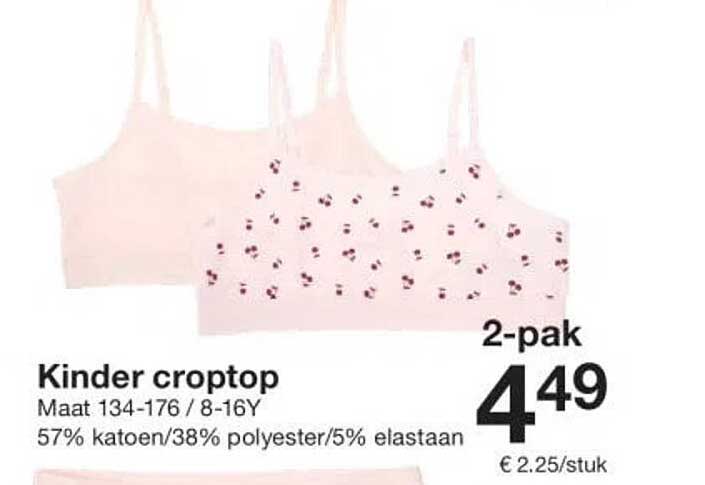 Kinder croptop